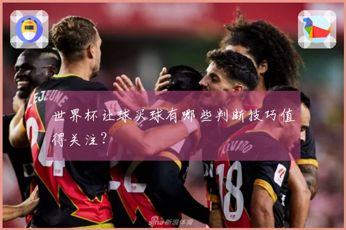 世界杯让球买球有哪些判断技巧值得关注？